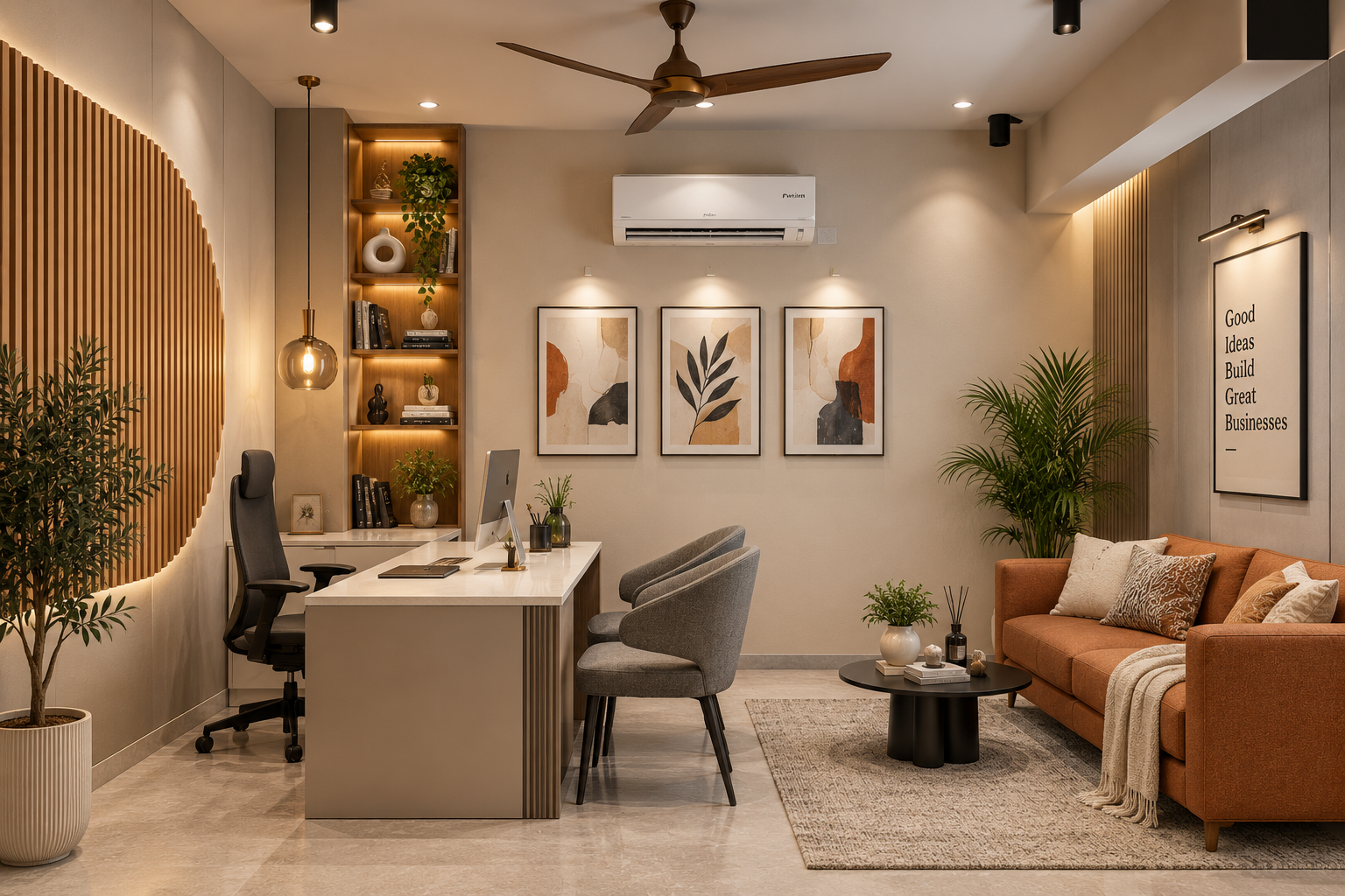 Workspace Suite interior detail